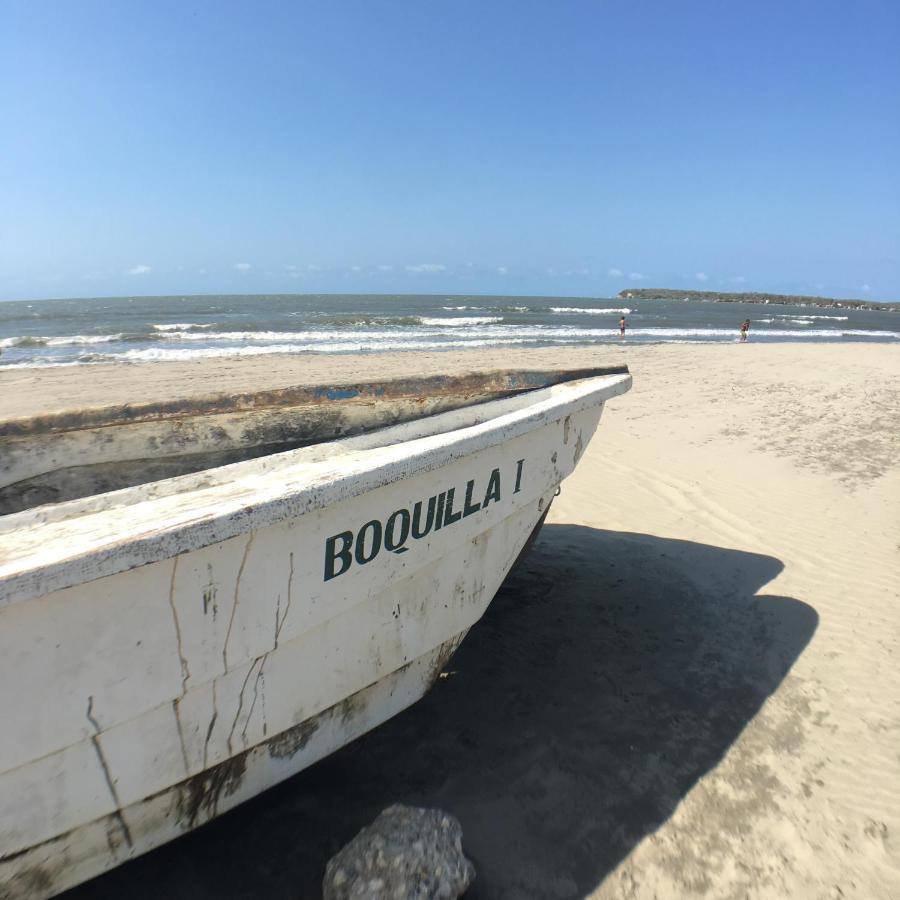 Makena La Boquilla Beach Hostel Cartagena Eksteriør billede