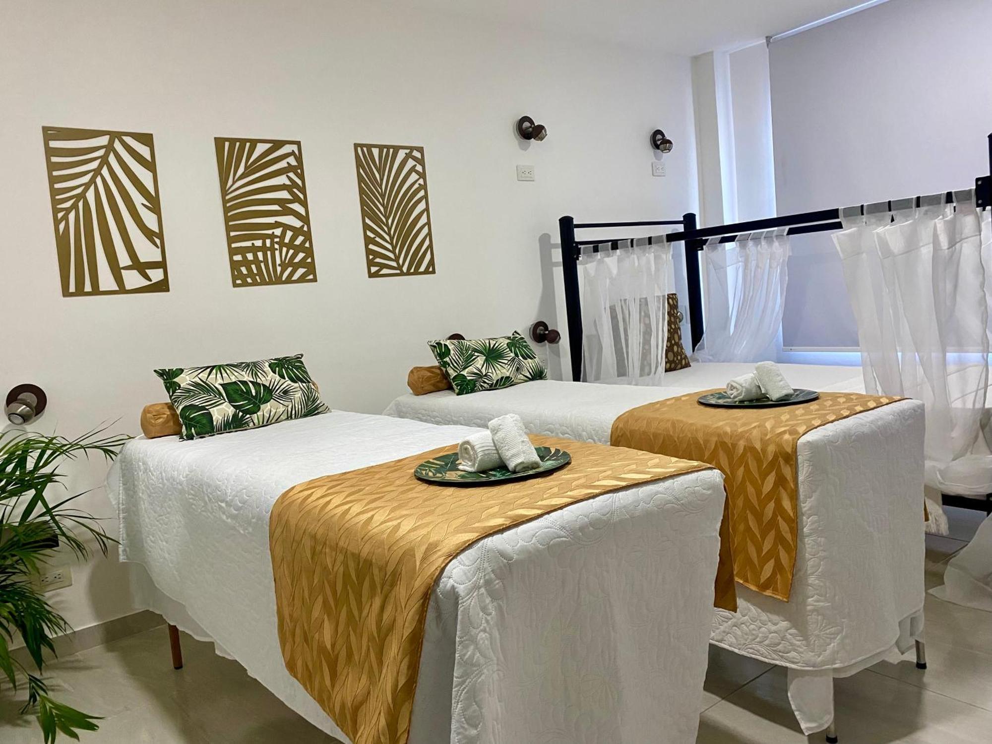 Makena La Boquilla Beach Hostel Cartagena Eksteriør billede