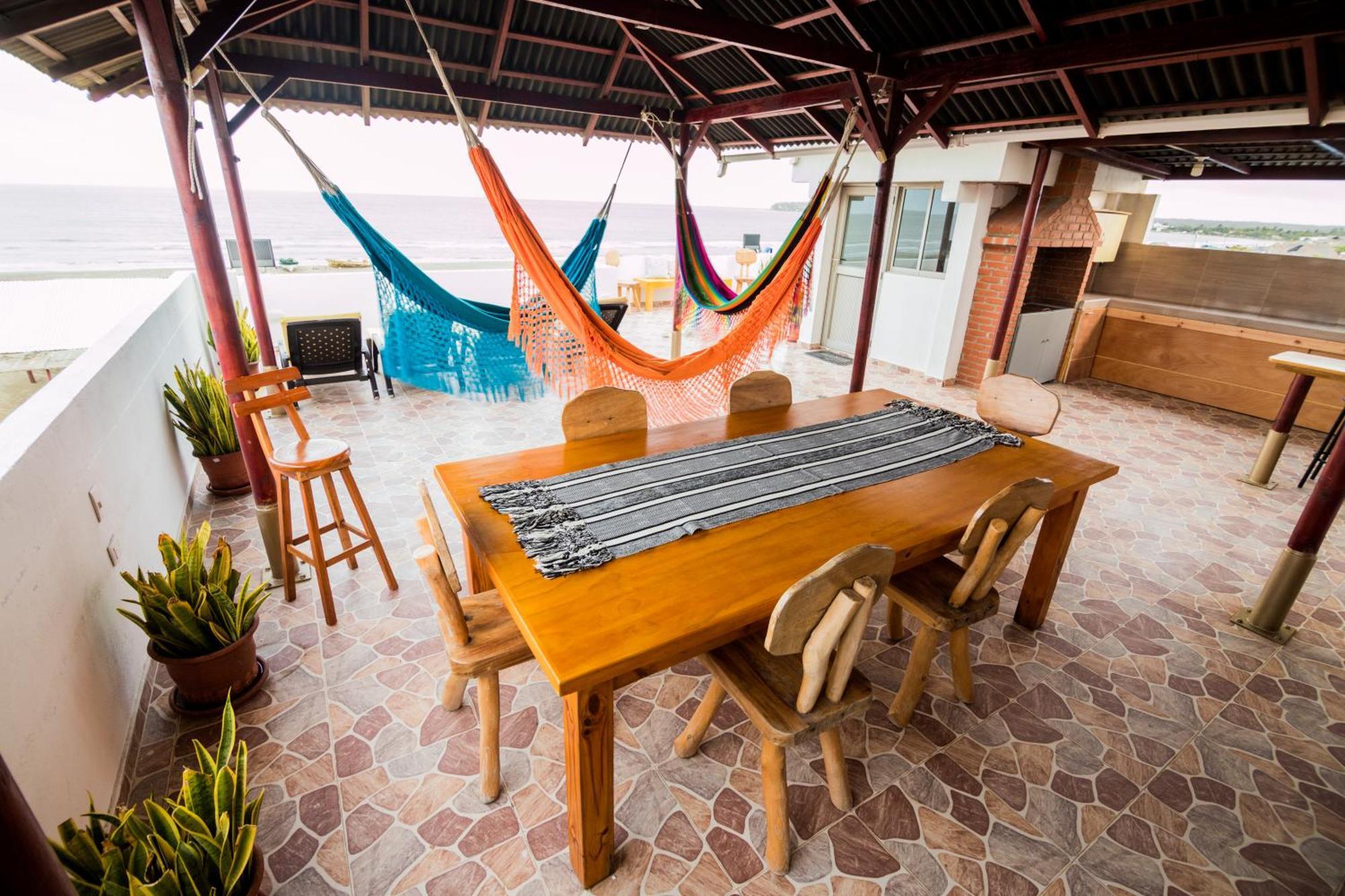 Makena La Boquilla Beach Hostel Cartagena Eksteriør billede