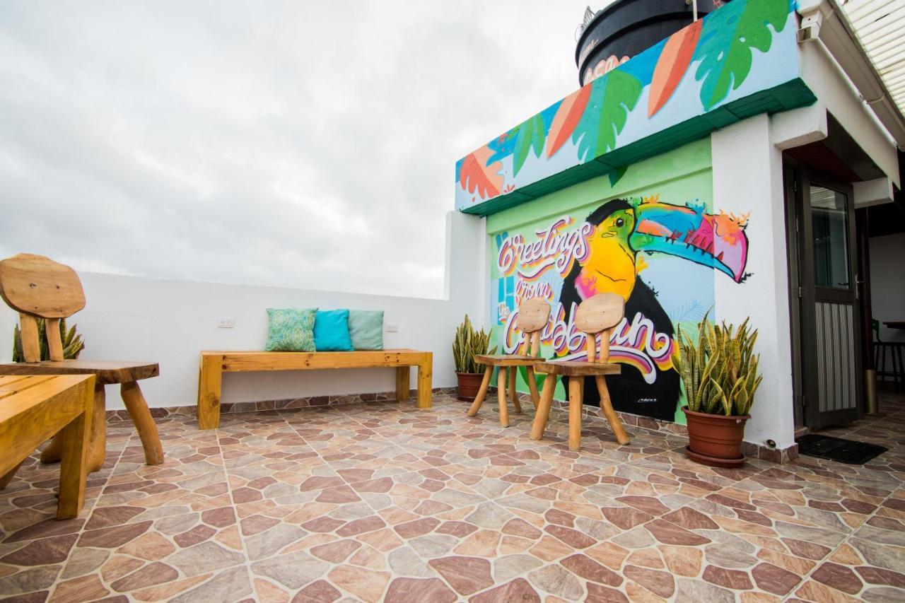 Makena La Boquilla Beach Hostel Cartagena Eksteriør billede